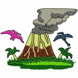 Dinosaur Embroidery Design 3 Dinosaur Embroidery Design 3